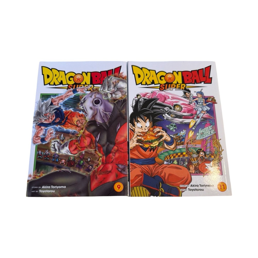 Dragon Ball Super Manga Volumes 9&11 Akira Toriyama Toyotarou VIZ Media